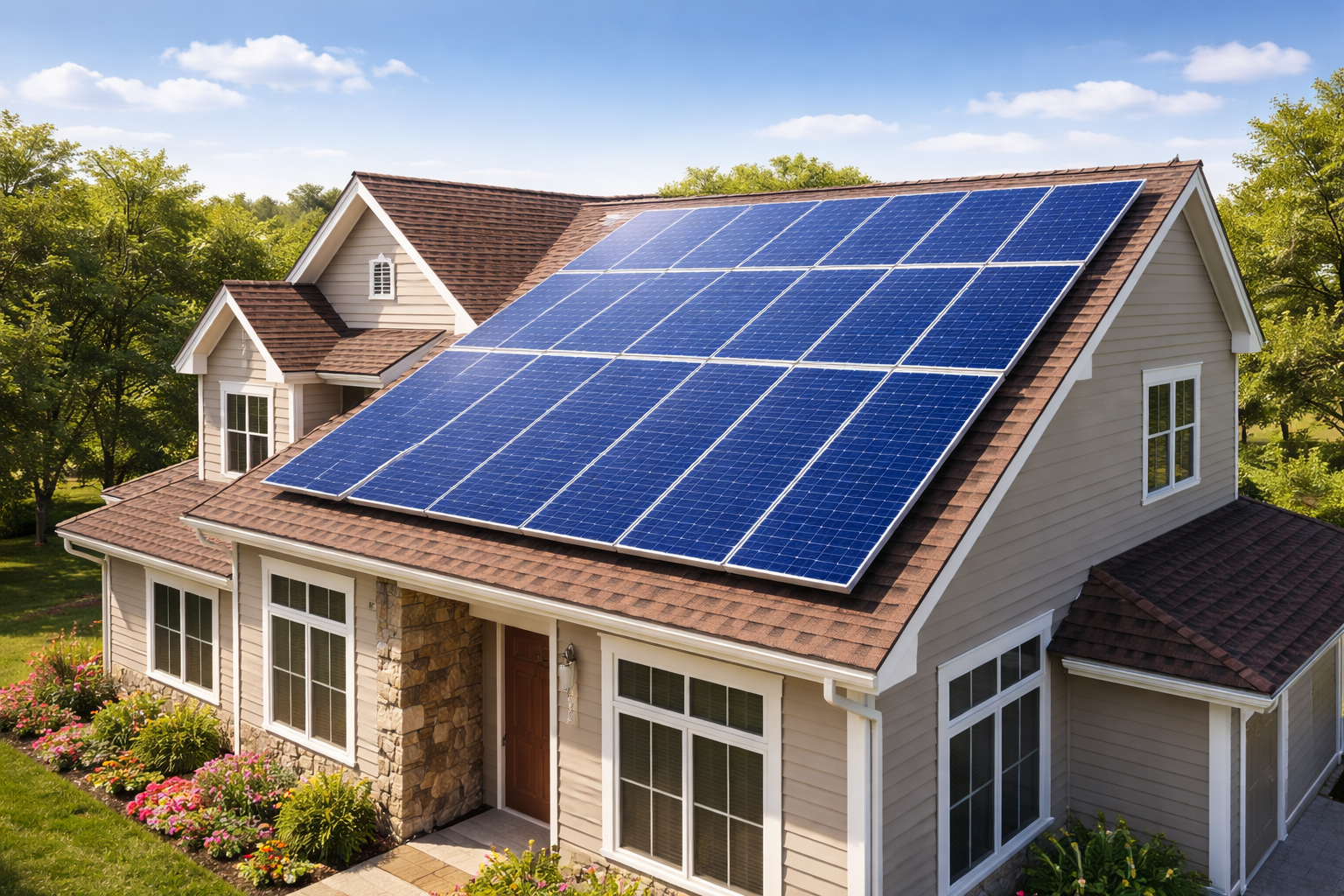 Rooftop Residential Solar Systems - solar product image
