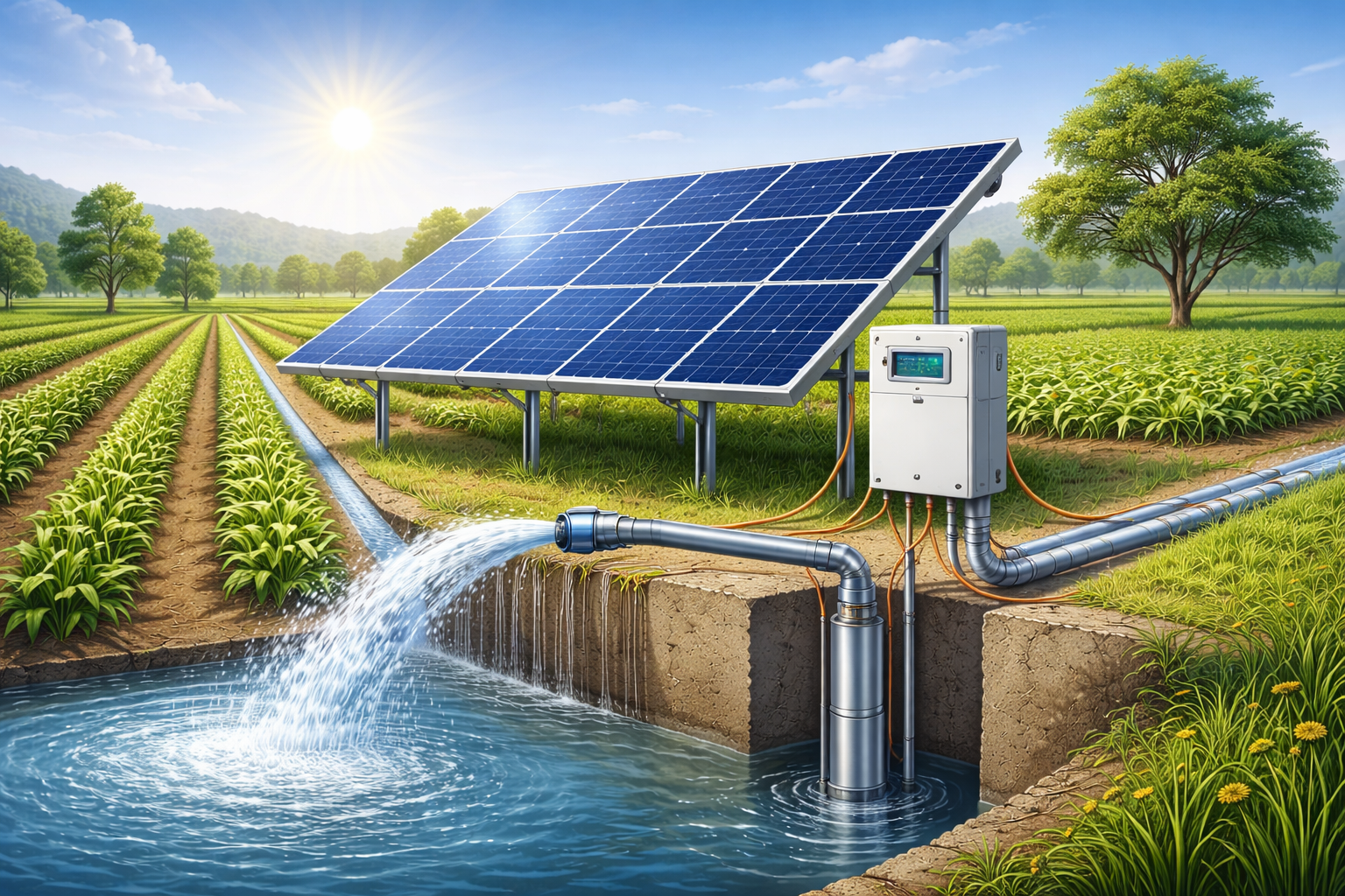 Solar Pump System - solar product image